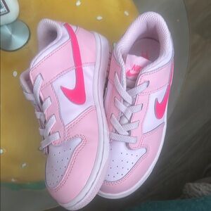 Nike Pink Dunk Sneakers